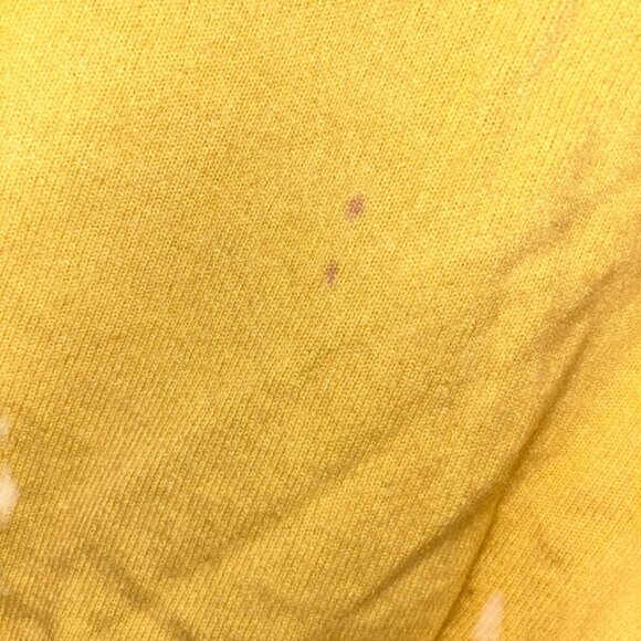 Brooks Brothers yellow 100% cashmere Mr Rogers cardigan sweater 44 Briti… - Picture 5 of 6